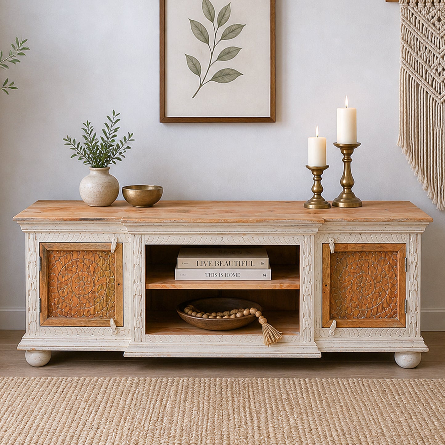 Media Storage Cabinet UAE ,Entertainment Unit Dubai, Heritage TV Console Abu Dhabi , Mango Wood TV Unit sharhag, Bohemia Blue Media Cabinet Ajman, Jaipur Artisan TV Stand Ras AL Khaimah, Vintage Bloom Entertainment Unit Fujairah, 