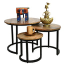 Switch Designer nesting table Ajman
Industrial coffee table Abu Dhabi
Round nesting table Abu Ras Al Khaimah 2 image