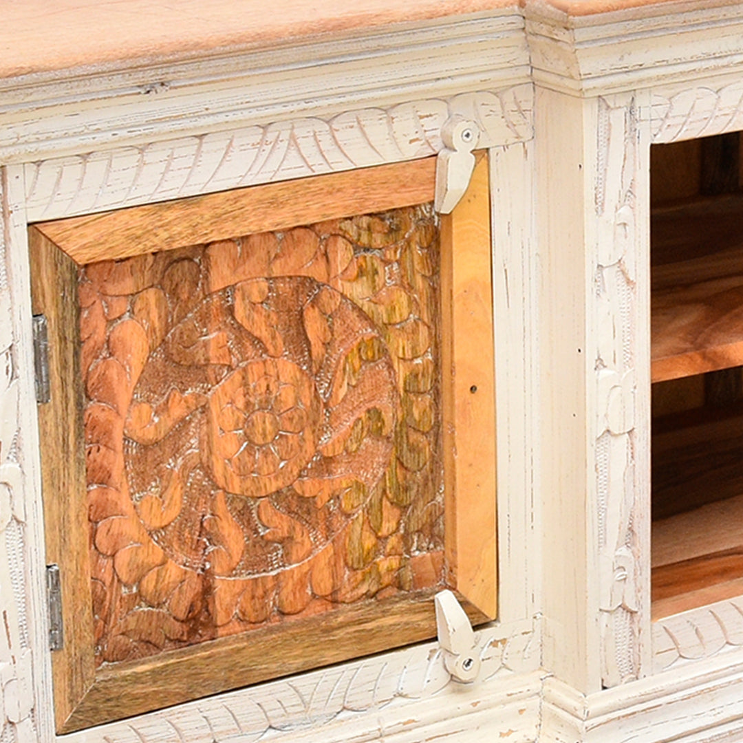 Modern Handmade TV Console Cabinet | Drawers & Shelf UAE | Dubai