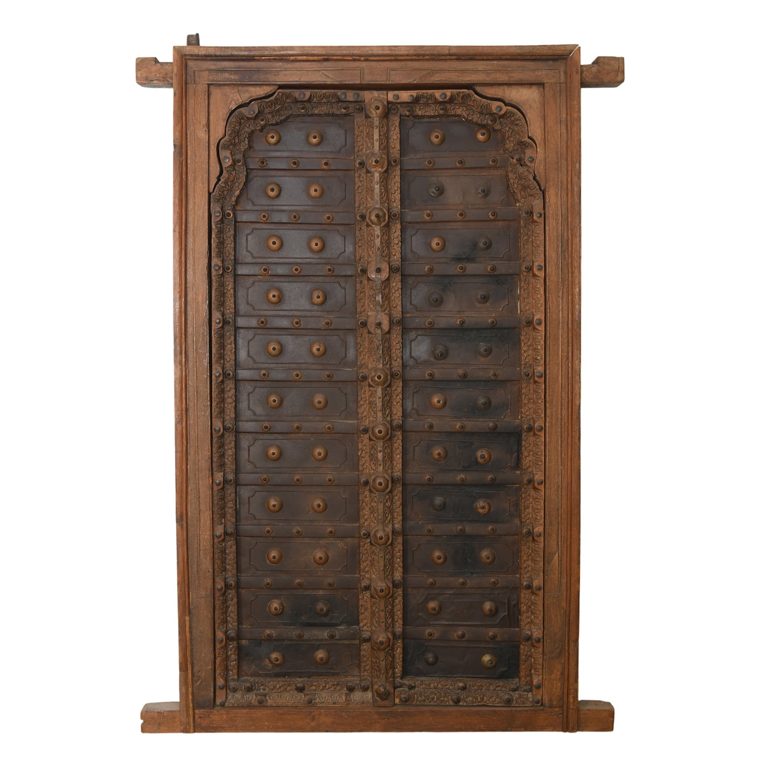 Original Antique Indian Wooden Door | Handcrafted Heritage Door UAE