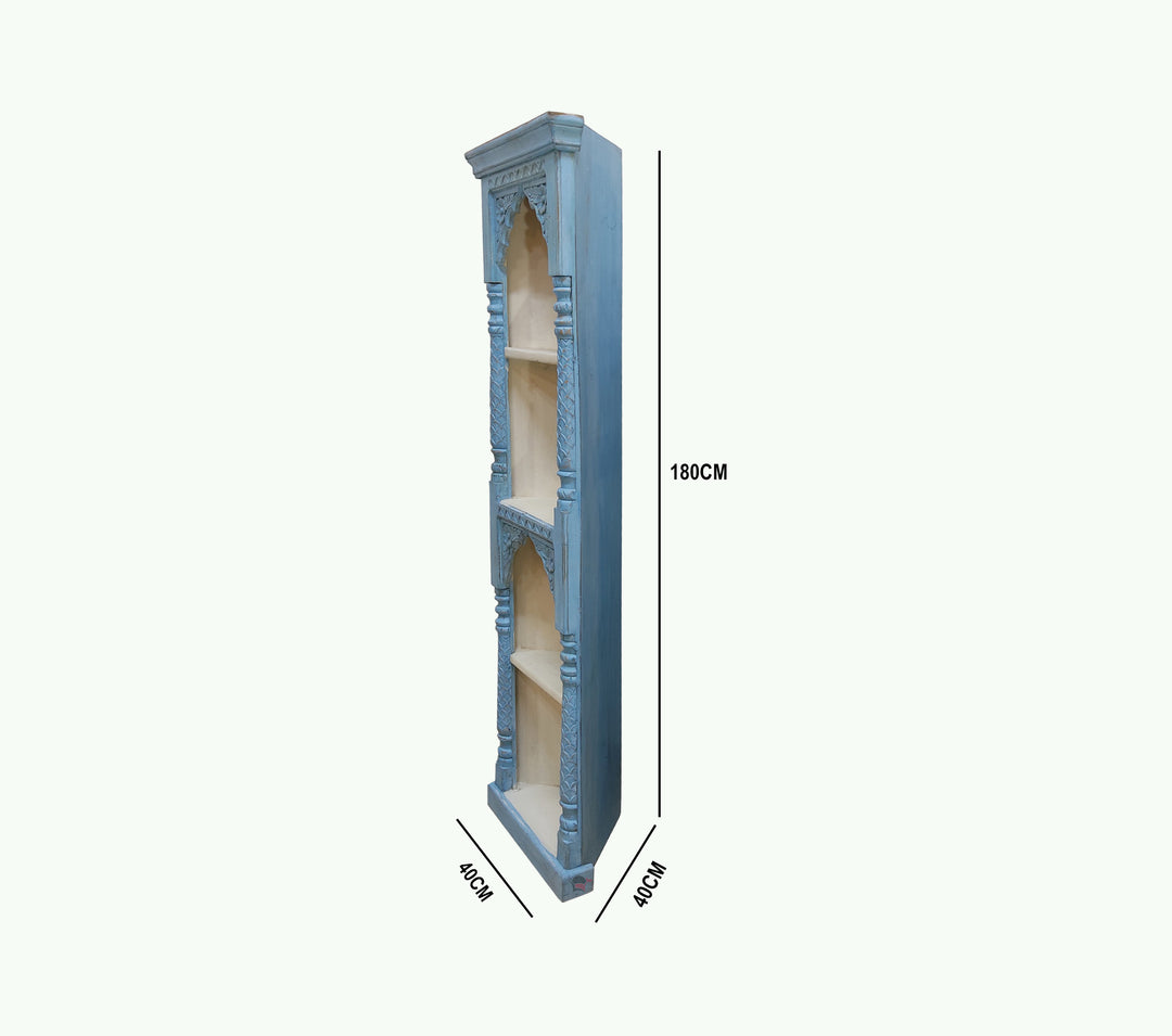 Royal Arch Design Solid Wood Corner Display Stand