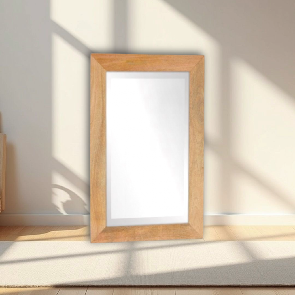 Wooden Sideboard with Metal Legs
Mango Wood mirror frame UAE
Designer Wooden mirror for Home
Rustic Mango Wood mirror Furniture