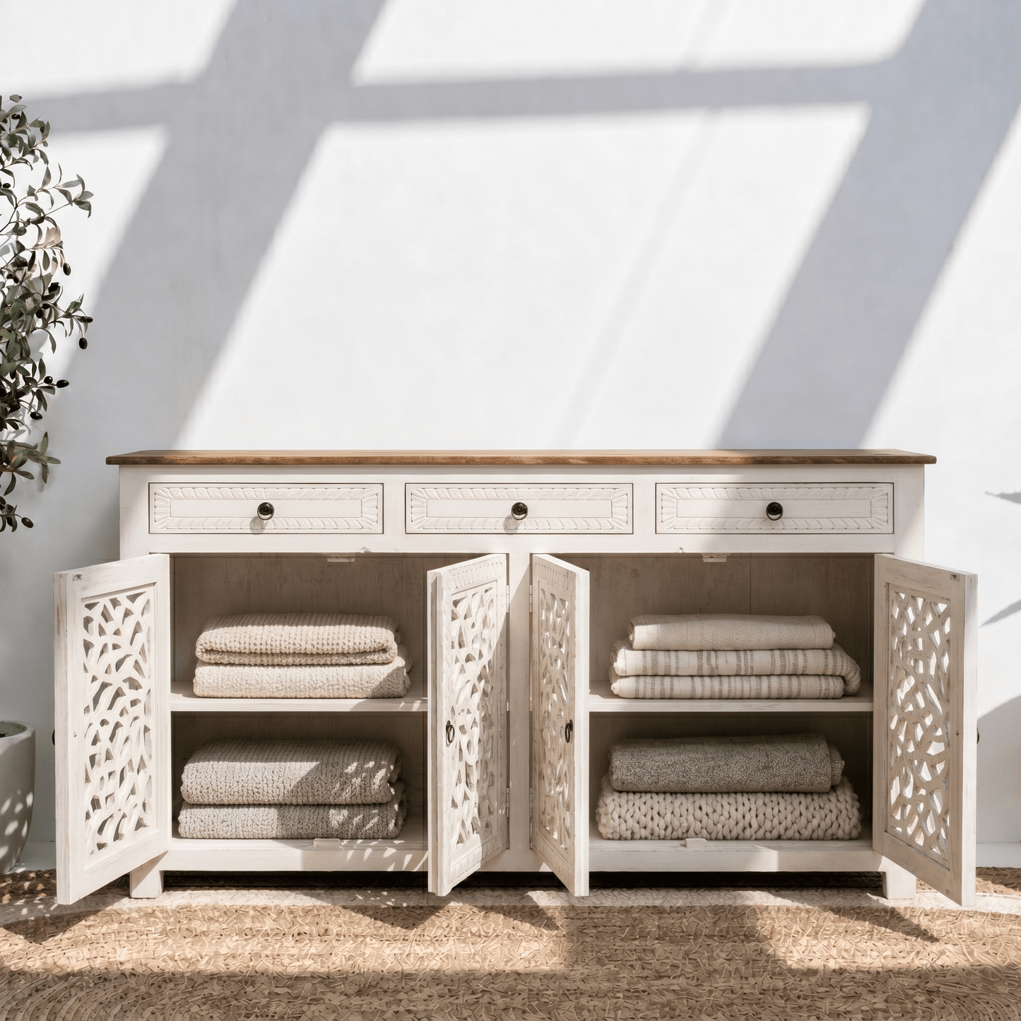 Sideboard wood UAE, sideboard wooden near me Dubai, sideboard wood mirror,sideboard wood for living room, sideboard wooden for bedroom,Wooden side Cabinet with Mirror, Wooden buffet Cabinet with Drawers,