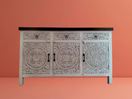 Switch handcrafted wooden buffet for UAE
carved wooden sideboard 2 image