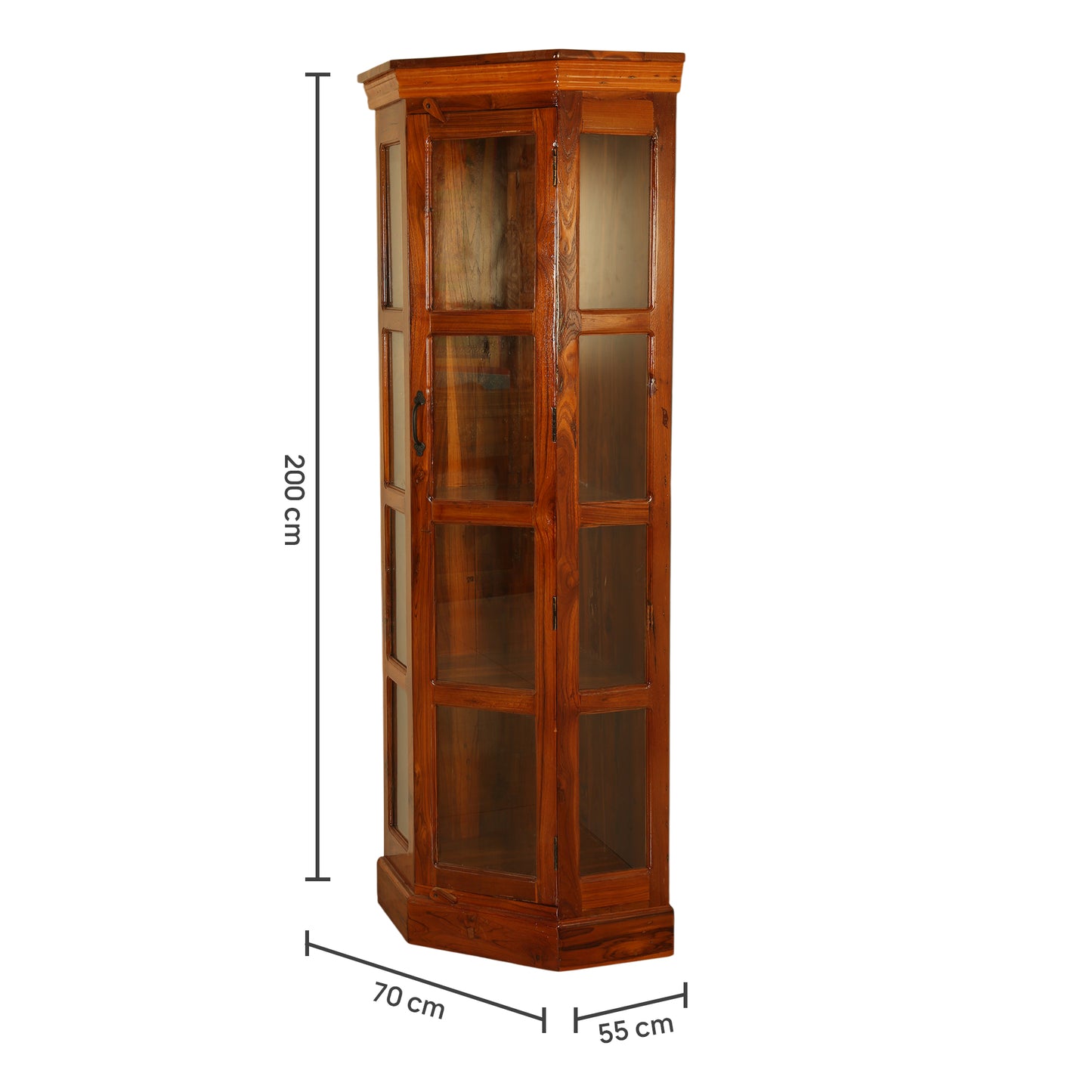  crafted home display cabinet, antique display cabinet, glass curio showcase, natural teak wood showcase, premium display unit, teak hard wood, display wardrobe hand made, solid wood display cabinet,  