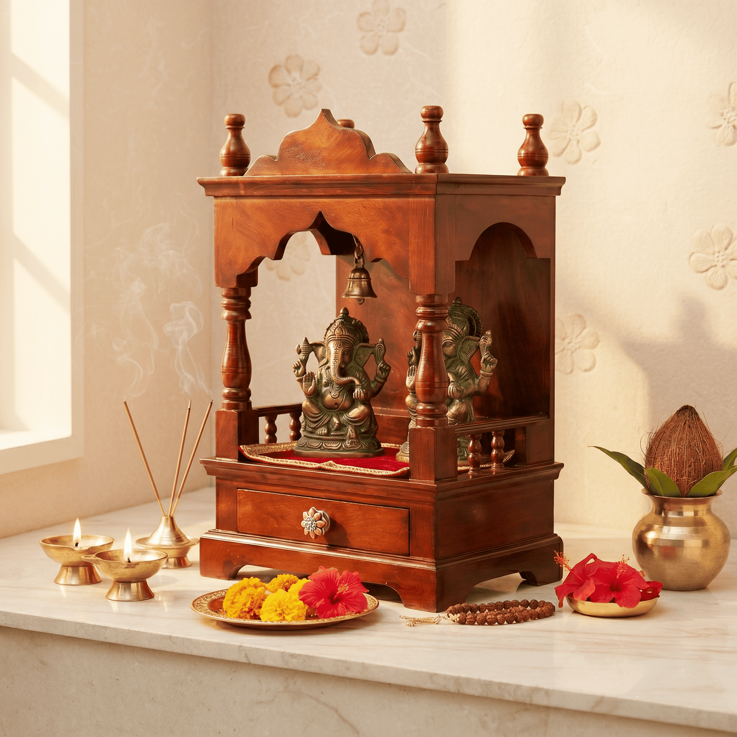  hardwood worship cabinet,worship furniture, wooden worship shrine, wooden temple furniture, wooden shrine with storage, wooden religious cabinet, wooden prayer shrine, 
