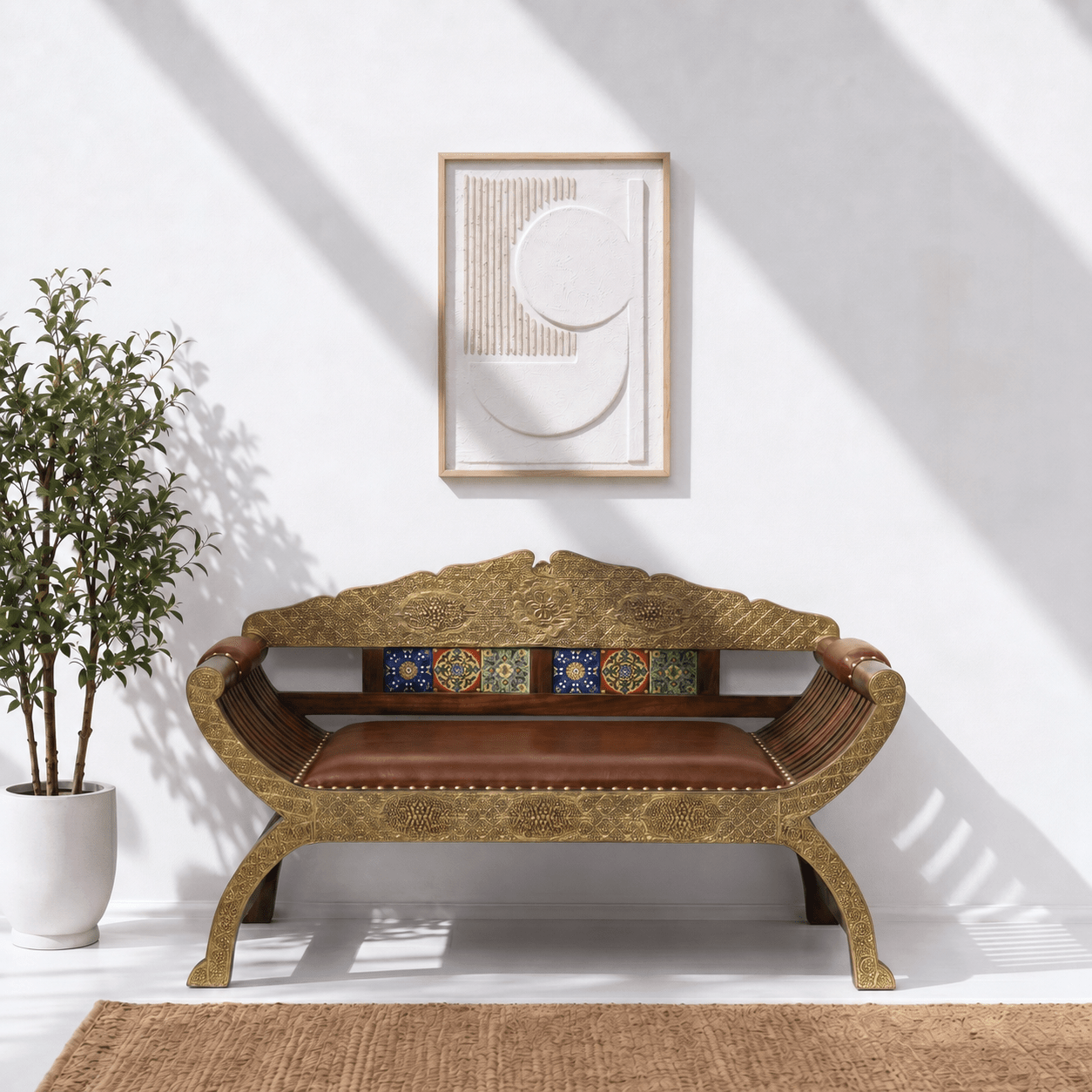 thai style wooden bench Abu Dhabi, thai style entry bench premium wood UAE, thai carved wooden bench Sharjah UAE, sheesham wood carved bench luxury UAE, sheesham wood carved bench Dubai UAE, 