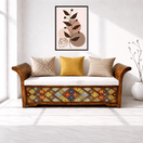 تبديل الصورة handmade storage sofa chair Qatar, wooden vintage storage seat UAE, decorative bench with storage, 1
